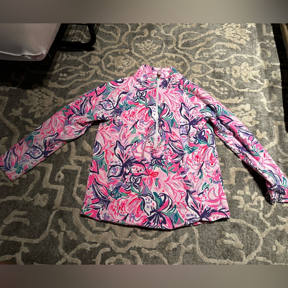 Lilly Pulitzer girl sweatshirt